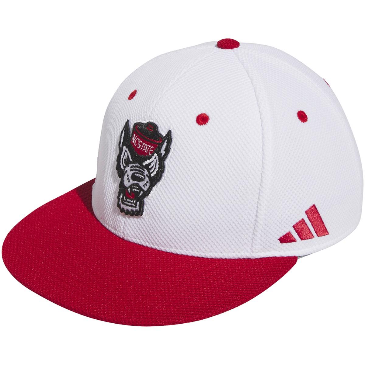 Sideline 2025 On Field Flat Brim Mesh Hat - Fitted White